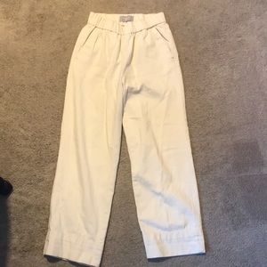 Everlane “The Easy Jean” Cream Pant Sz 6